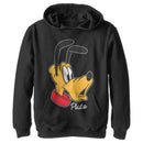 Boy's Mickey & Friends Pluto Portrait Pull Over Hoodie