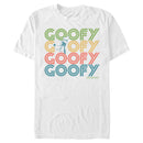 Men's Mickey & Friends Goofy Name Stack T-Shirt