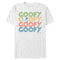 Men's Mickey & Friends Goofy Name Stack T-Shirt