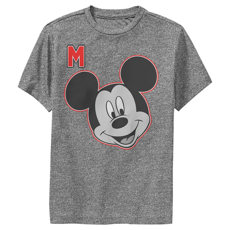 Boy's Mickey & Friends Mickey M Portrait Performance Tee