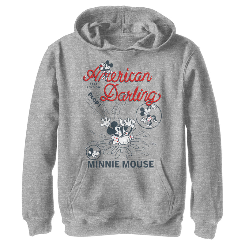 Boy's Mickey & Friends Mickey and Friends Minnie American Darling Pull Over Hoodie