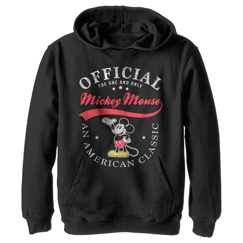 Boy's Mickey & Friends Mickey Mouse Official One & Only Pull Over Hoodie