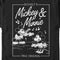 Men's Mickey & Friends Playing Violin Music Poster T-Shirt