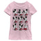 Girl's Mickey & Friends Mickey Mouse All Emotions Grid T-Shirt