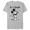 Men's Mickey & Friends Father's Day Retro #1 Dad T-Shirt