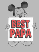 Men's Mickey & Friends Father's Day Best Papa Sign Tank Top