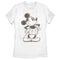 Women's Mickey & Friends Retro Mickey Mouse Sketch T-Shirt