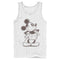 Men's Mickey & Friends Retro Mickey Mouse Sketch Tank Top