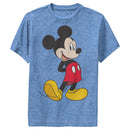 Boy's Mickey & Friends Smiling Mickey Mouse Portrait Performance Tee