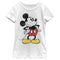 Girl's Mickey & Friends Classic Mickey Distressed T-Shirt