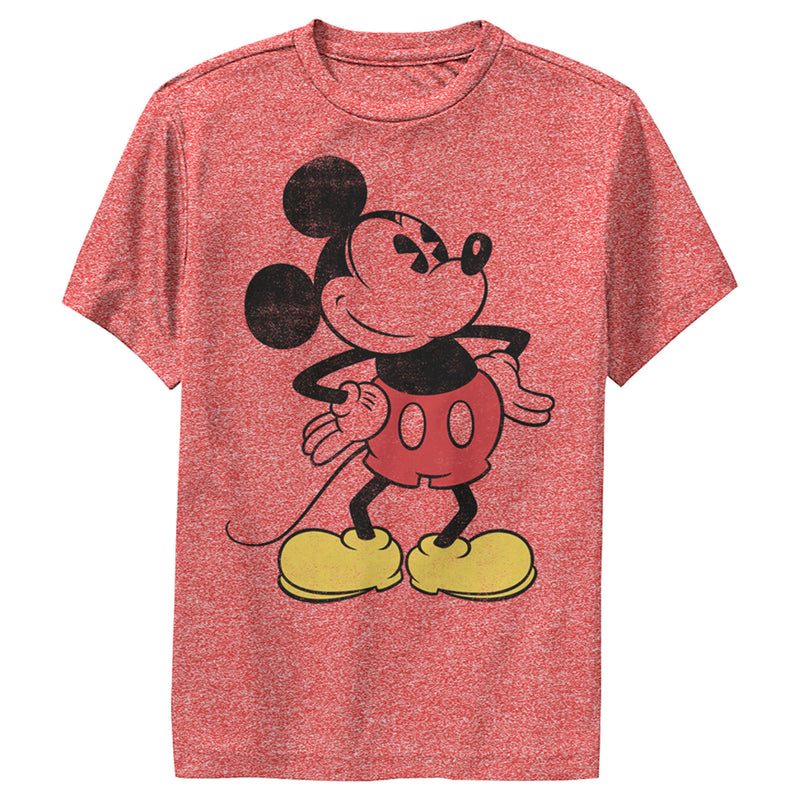 Boy's Mickey & Friends Classic Mickey Distressed Performance Tee