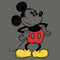 Junior's Mickey & Friends Classic Mickey Distressed Sweatshirt