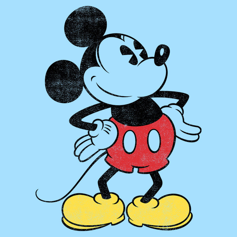 Men's Mickey & Friends Classic Mickey Distressed T-Shirt