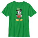 Boy's Mickey & Friends Mickey Dressed Up for St. Patrick's T-Shirt