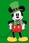 Boy's Mickey & Friends Mickey Dressed Up for St. Patrick's T-Shirt