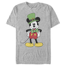 Men's Mickey & Friends St. Patrick's Day Retro Portrait T-Shirt