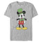 Men's Mickey & Friends St. Patrick's Day Retro Portrait T-Shirt