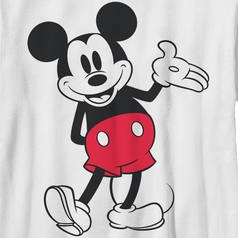 Boy's Mickey & Friends Retro Front Facing Pose T-Shirt