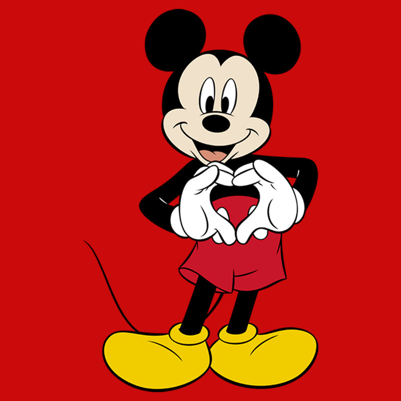 Boy's Mickey & Friends Mickey Mouse Heart T-Shirt