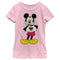 Girl's Mickey & Friends Mickey Mouse Heart T-Shirt