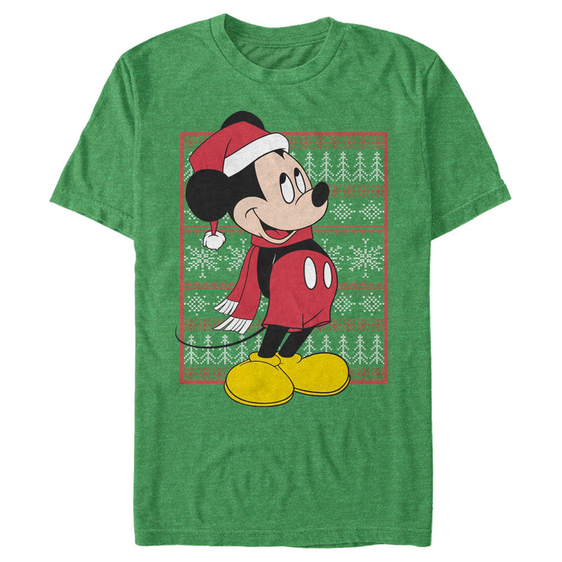 Men's Mickey & Friends Ugly Christmas Sweater T-Shirt