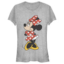 Junior's Mickey & Friends Minnie Mouse Portrait T-Shirt