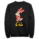 Men's Mickey & Friends Smiling Minnie Mouse Portrait Sweatshirt