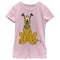 Girl's Mickey & Friends Pluto Perked Dog Ears T-Shirt