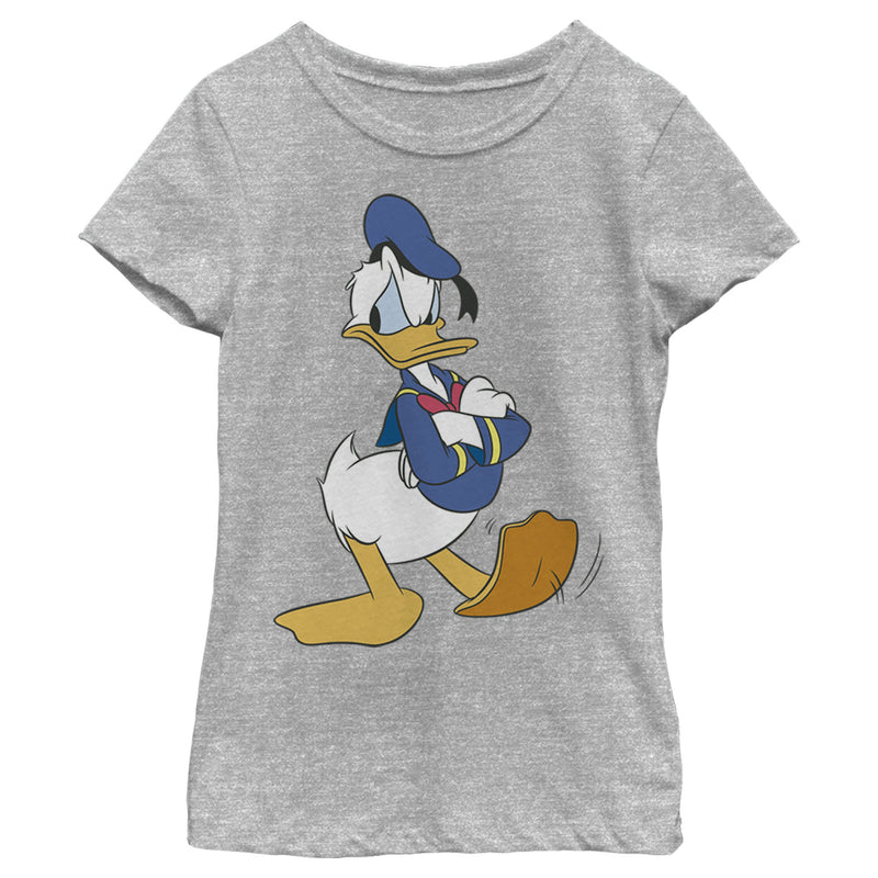 Girl's Mickey & Friends Donald Duck Impatient T-Shirt