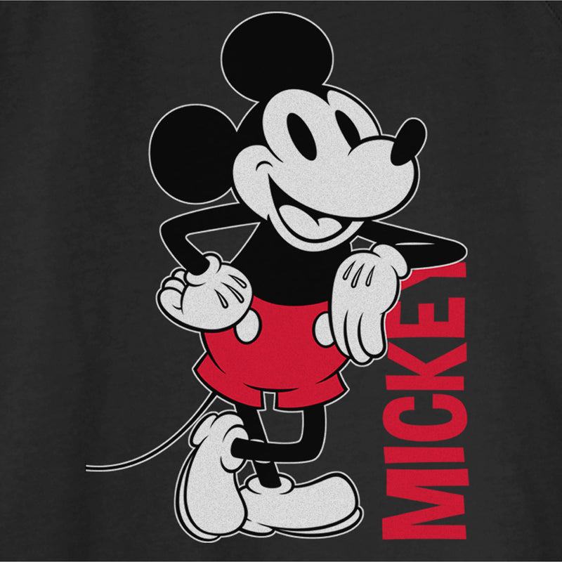 Junior's Mickey & Friends Vintage Lean Sweatshirt