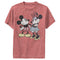 Boy's Mickey & Friends Mickey Mouse & Minnie Vintage Couple Performance Tee