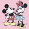 Girl's Mickey & Friends Mickey Mouse & Minnie Vintage Couple T-Shirt