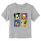 Toddler's Mickey & Friends Color Block Portraits T-Shirt