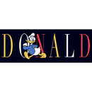 Junior's Mickey & Friends Donald Duck Colorful Text T-Shirt