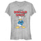 Junior's Mickey & Friends Donald Duck Original Art T-Shirt