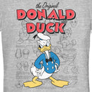 Junior's Mickey & Friends Donald Duck Original Art T-Shirt