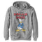 Boy's Mickey & Friends Donald Duck Original Art Pull Over Hoodie