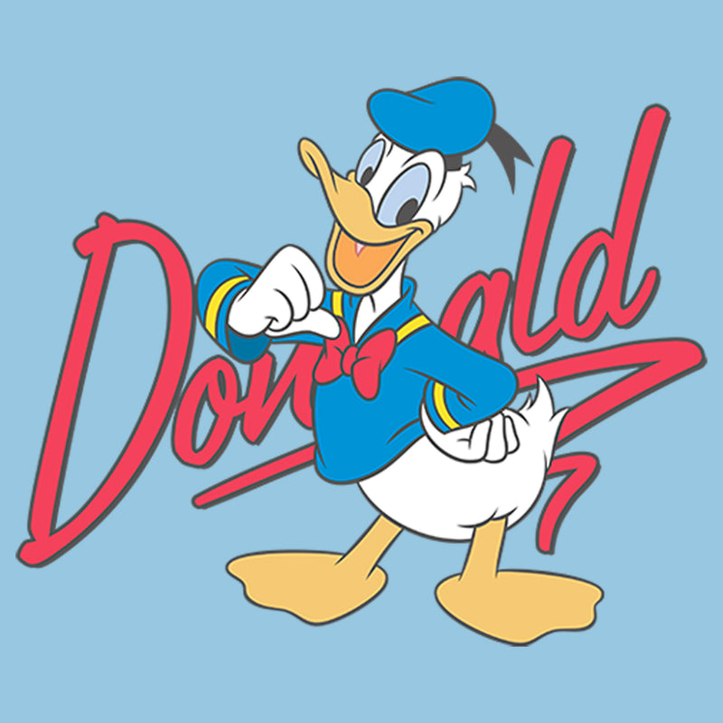 Boy's Mickey & Friends Donald Duck Signature T-Shirt