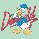 Girl's Mickey & Friends Donald Duck Signature T-Shirt