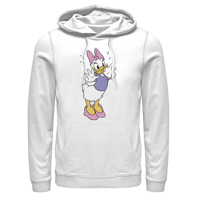 Men's Mickey & Friends Daisy Duck Surprise Pull Over Hoodie