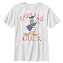 Boy's Mickey & Friends Donald Duck Happy Wave T-Shirt