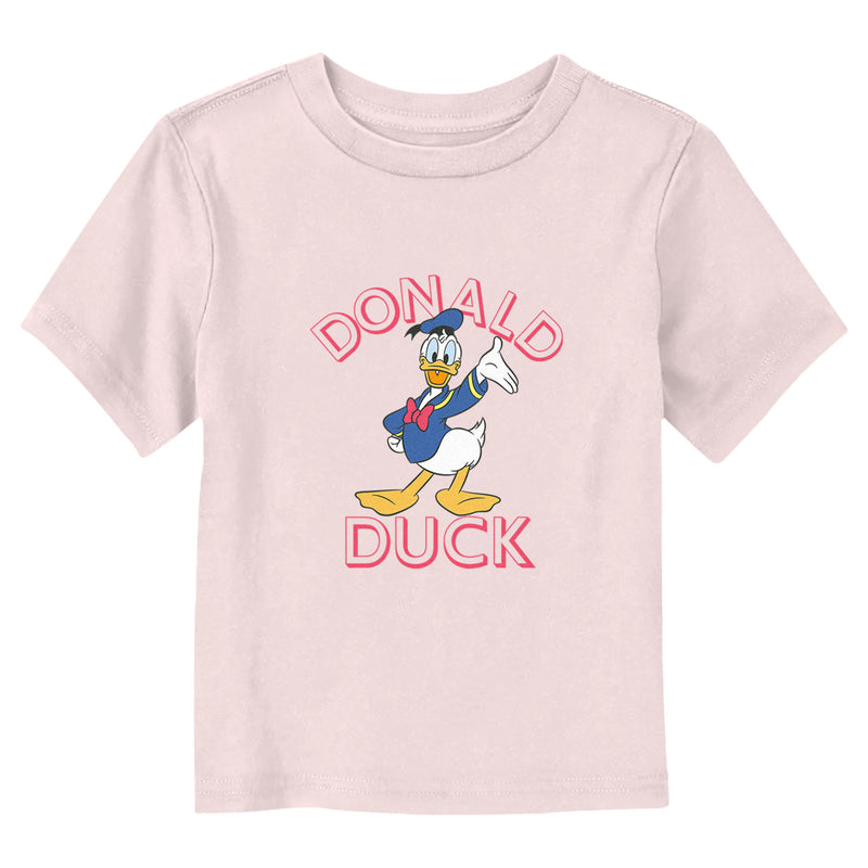 Toddler's Mickey & Friends Donald Duck Wave Pose T-Shirt