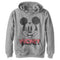 Boy's Mickey & Friends Mickey Mouse Retro Headshot Pull Over Hoodie