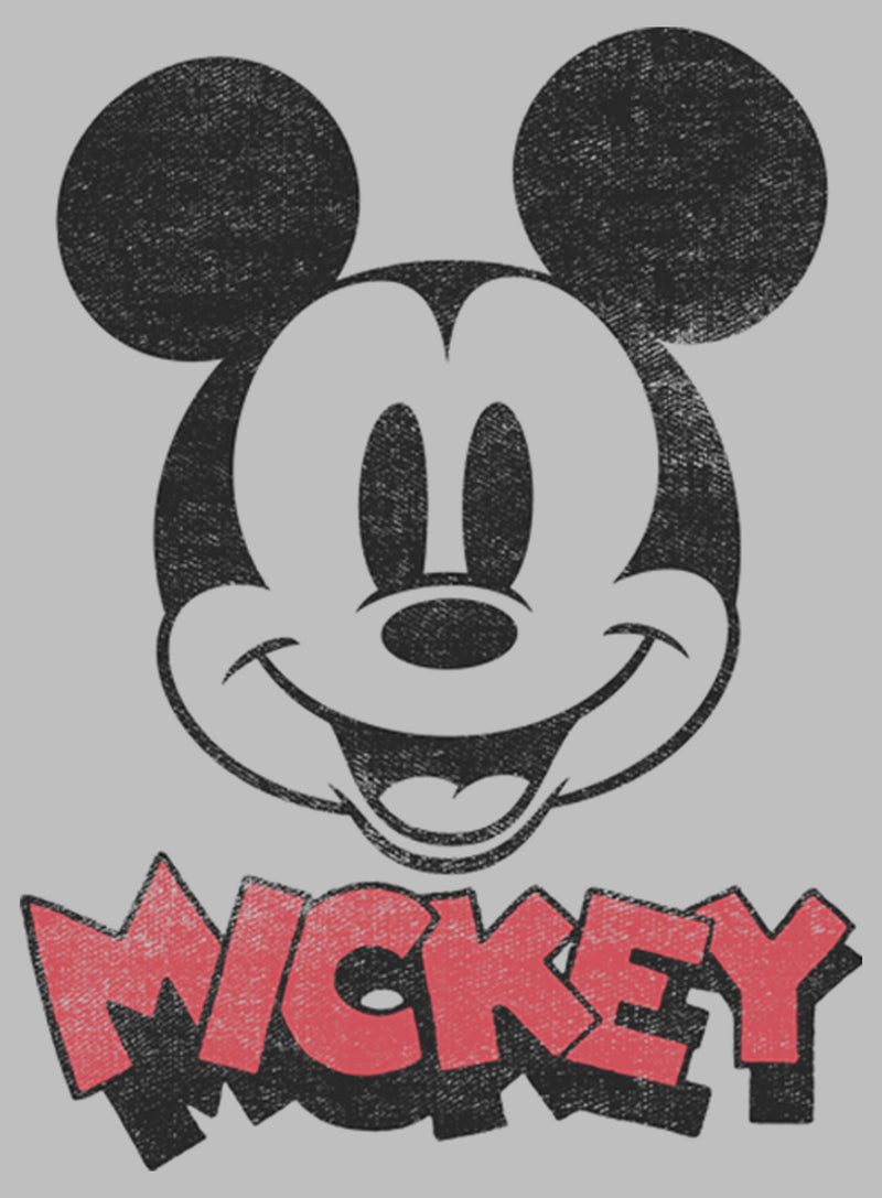 Women's Mickey & Friends Mickey Mouse Retro Headshot T-Shirt
