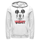 Men's Mickey & Friends Mickey Mouse Retro Headshot Pull Over Hoodie