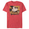 Men's Mickey & Friends Retro Distressed Mickey Square T-Shirt