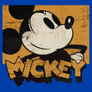 Toddler's Mickey & Friends Retro Distressed Square T-Shirt