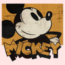 Toddler's Mickey & Friends Retro Distressed Square T-Shirt