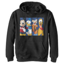 Boy's Mickey & Friends Mickey Mouse Best Friend Panels Pull Over Hoodie