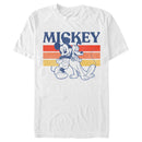 Men's Mickey & Friends Retro Pluto and Mickey Mouse T-Shirt